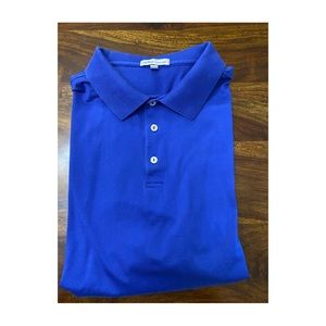 Peter Millar size XL royal blue 100% cotton Polo